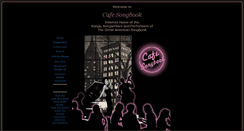 Desktop Screenshot of cafesongbook.com